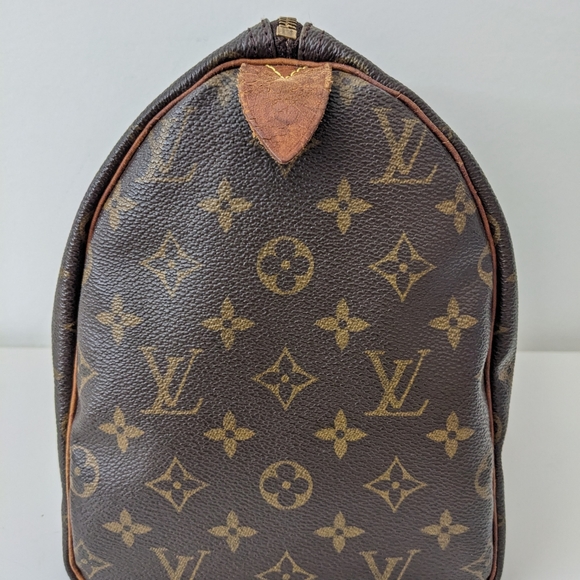 Authentic 1999 Vintage Louis Vuitton Speedy 30 Handbag - Picture 11 of 16